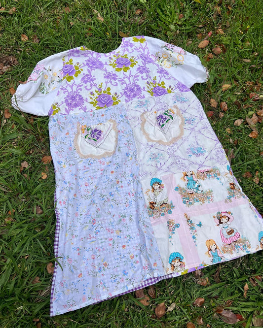 Clover Smock Dress - Lilac