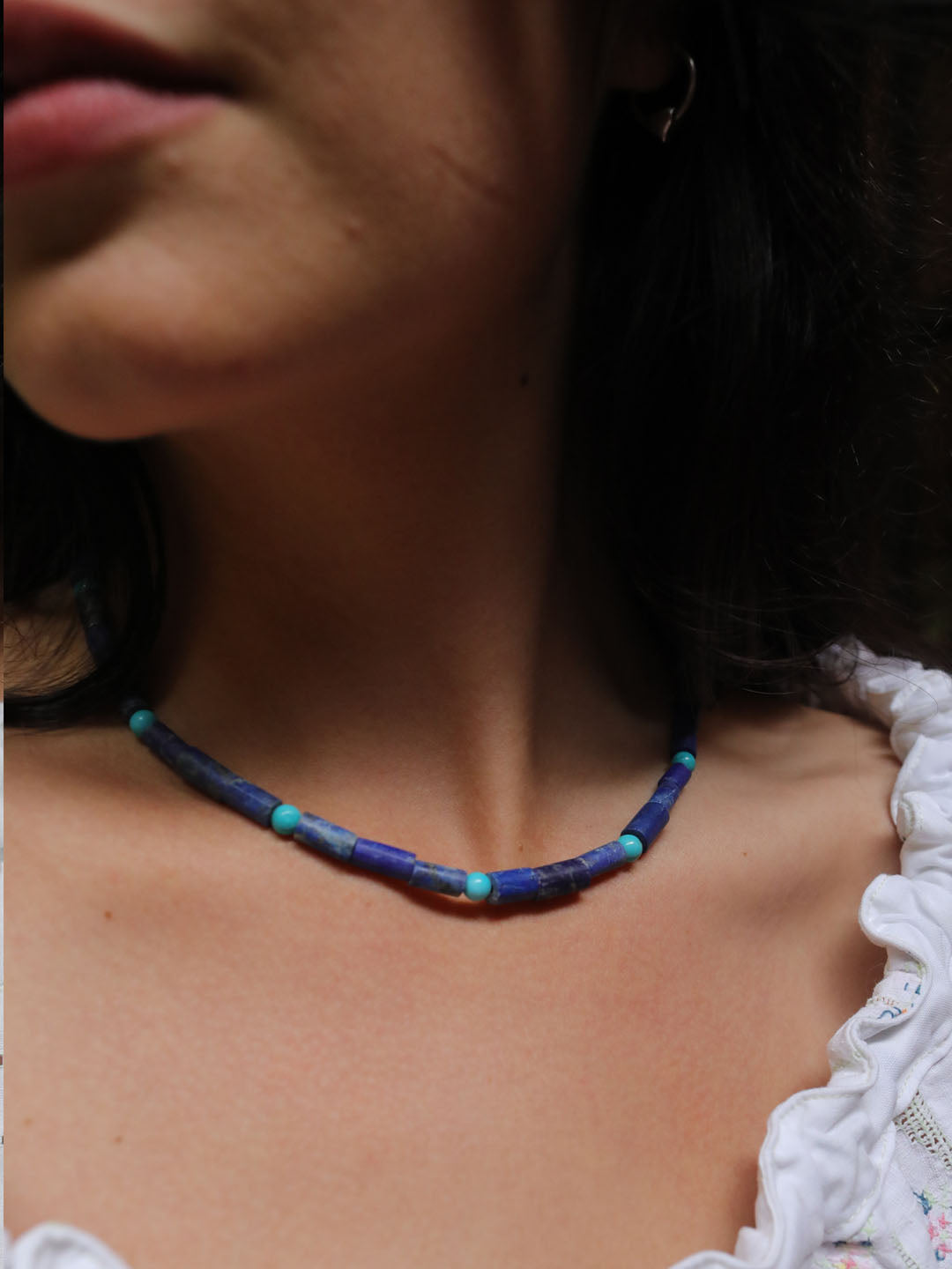 Lapis Turquoise Necklace