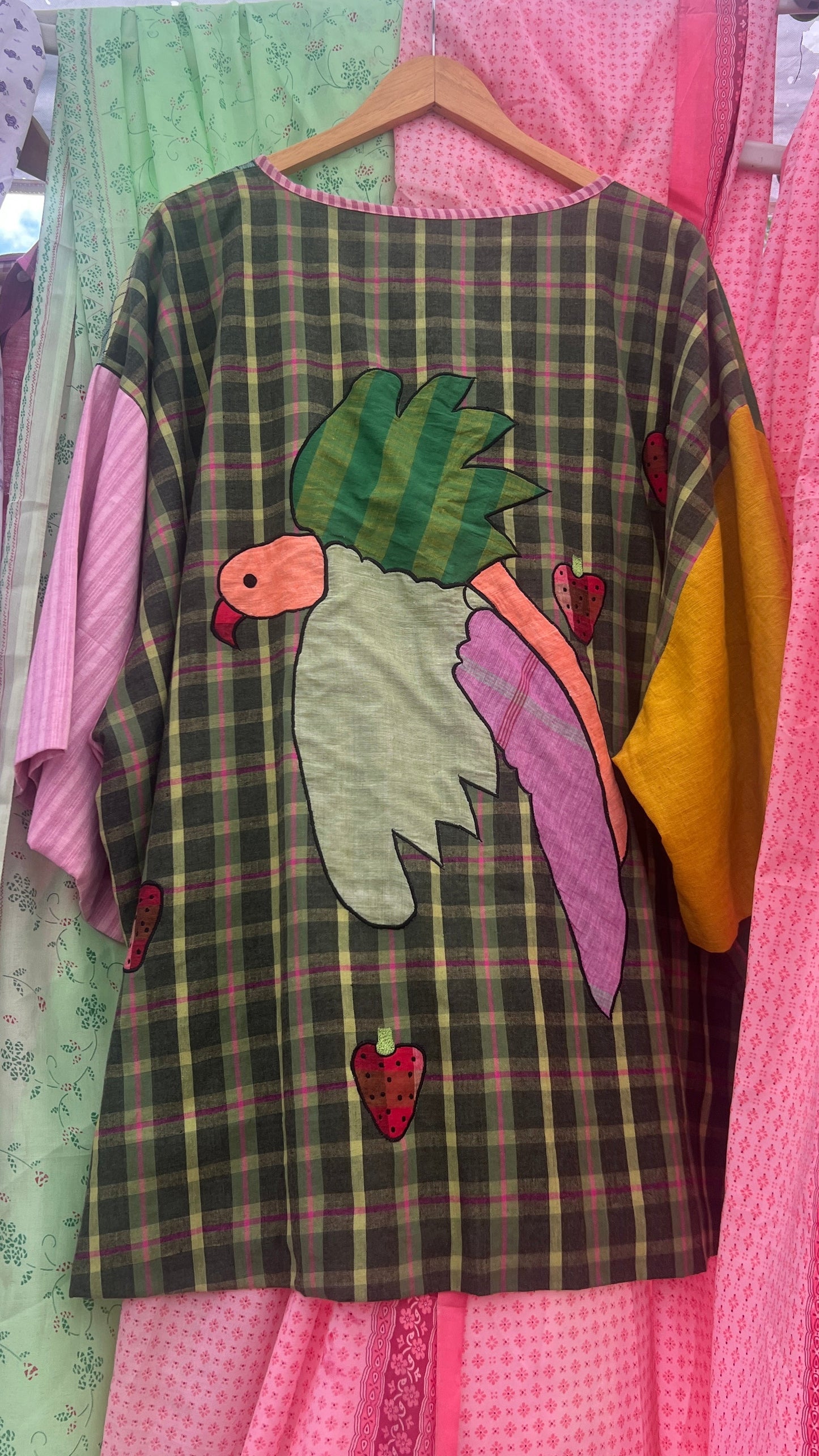 Bird Bananas Kimono