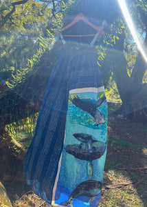 Aegean Sea Tea Party Dress