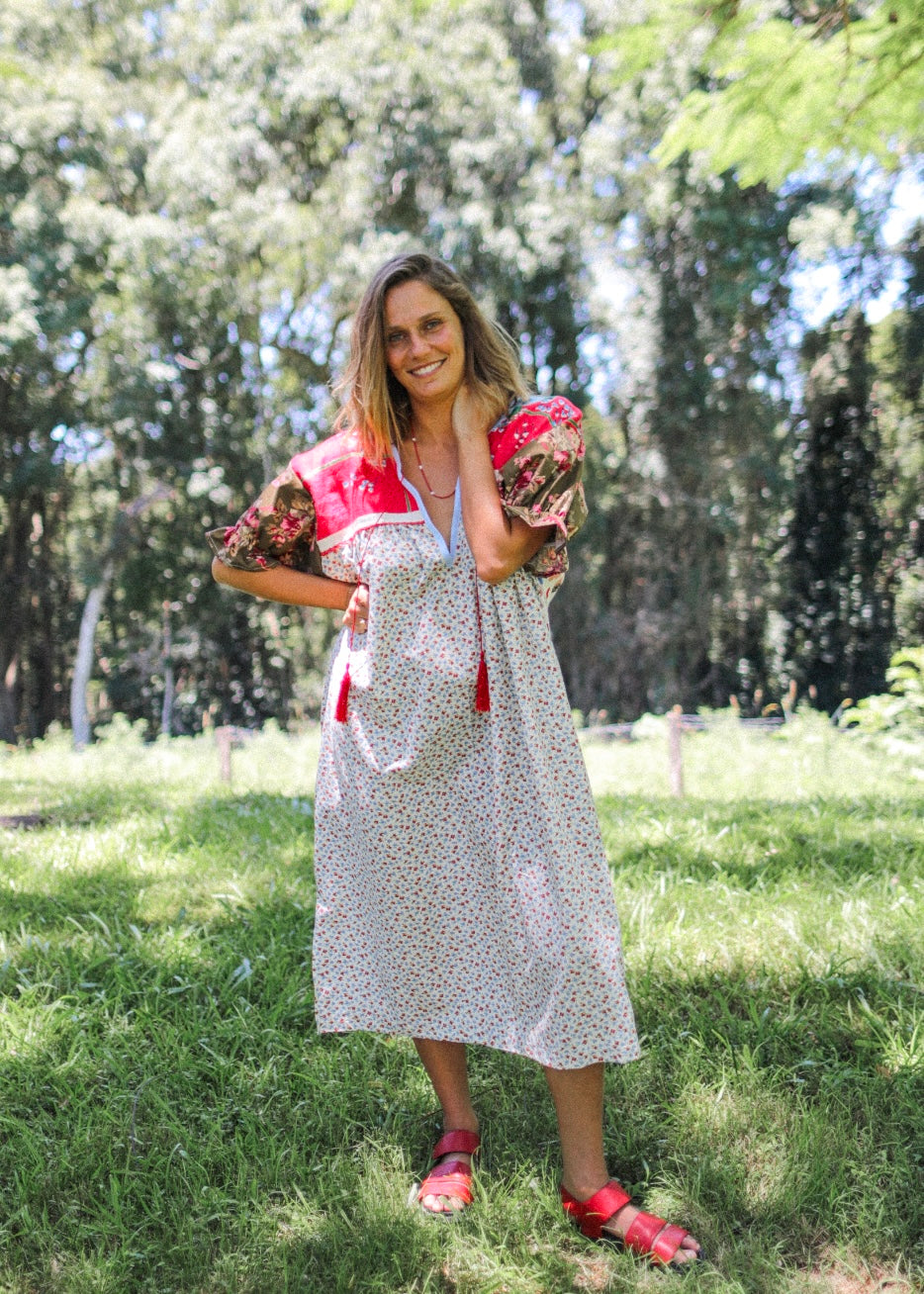 Cherry Daisy Dress