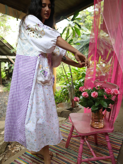 Clover Smock Dress - Lilac