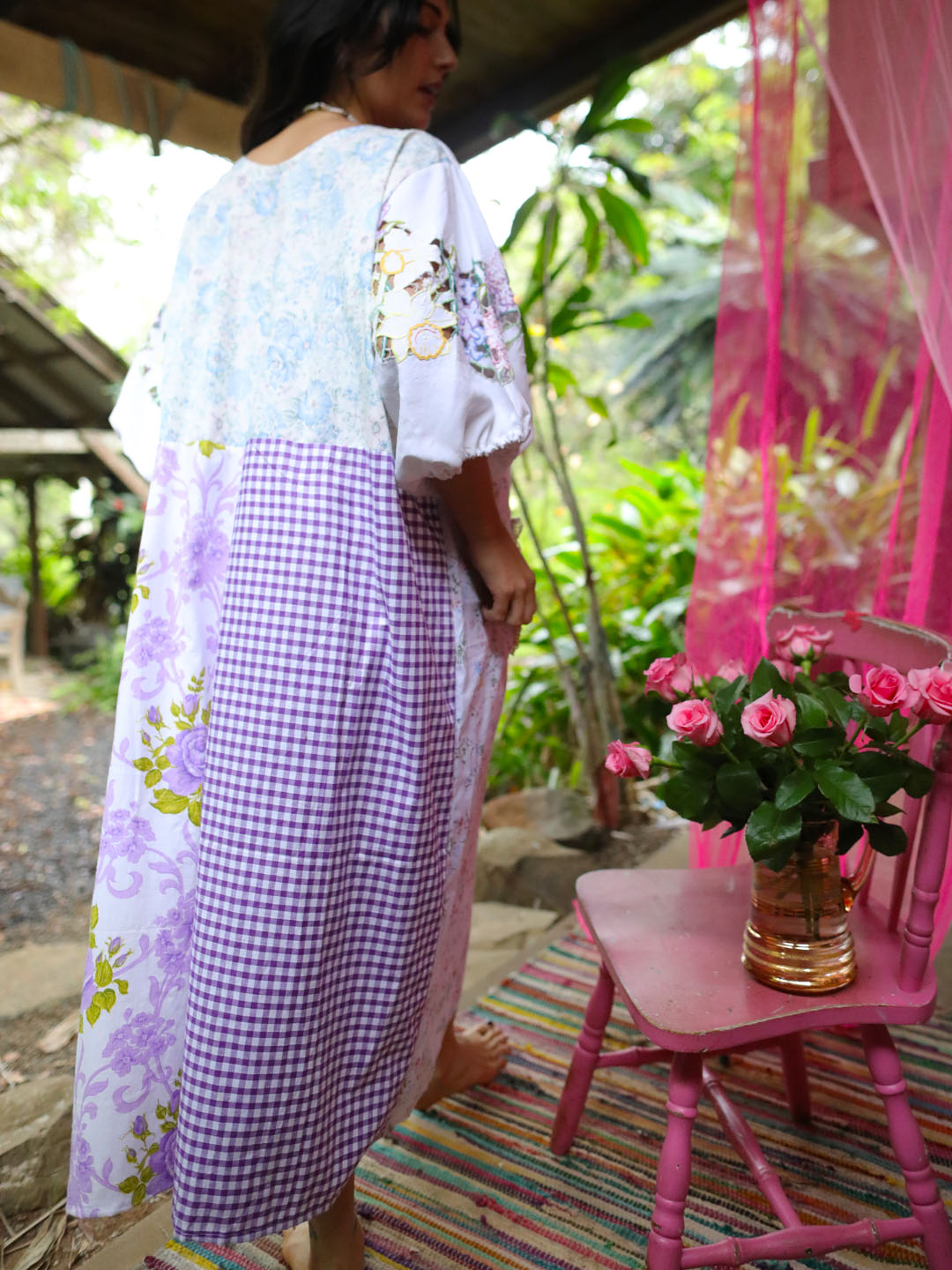 Clover Smock Dress - Lilac