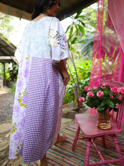 Clover Smock Dress - Lilac
