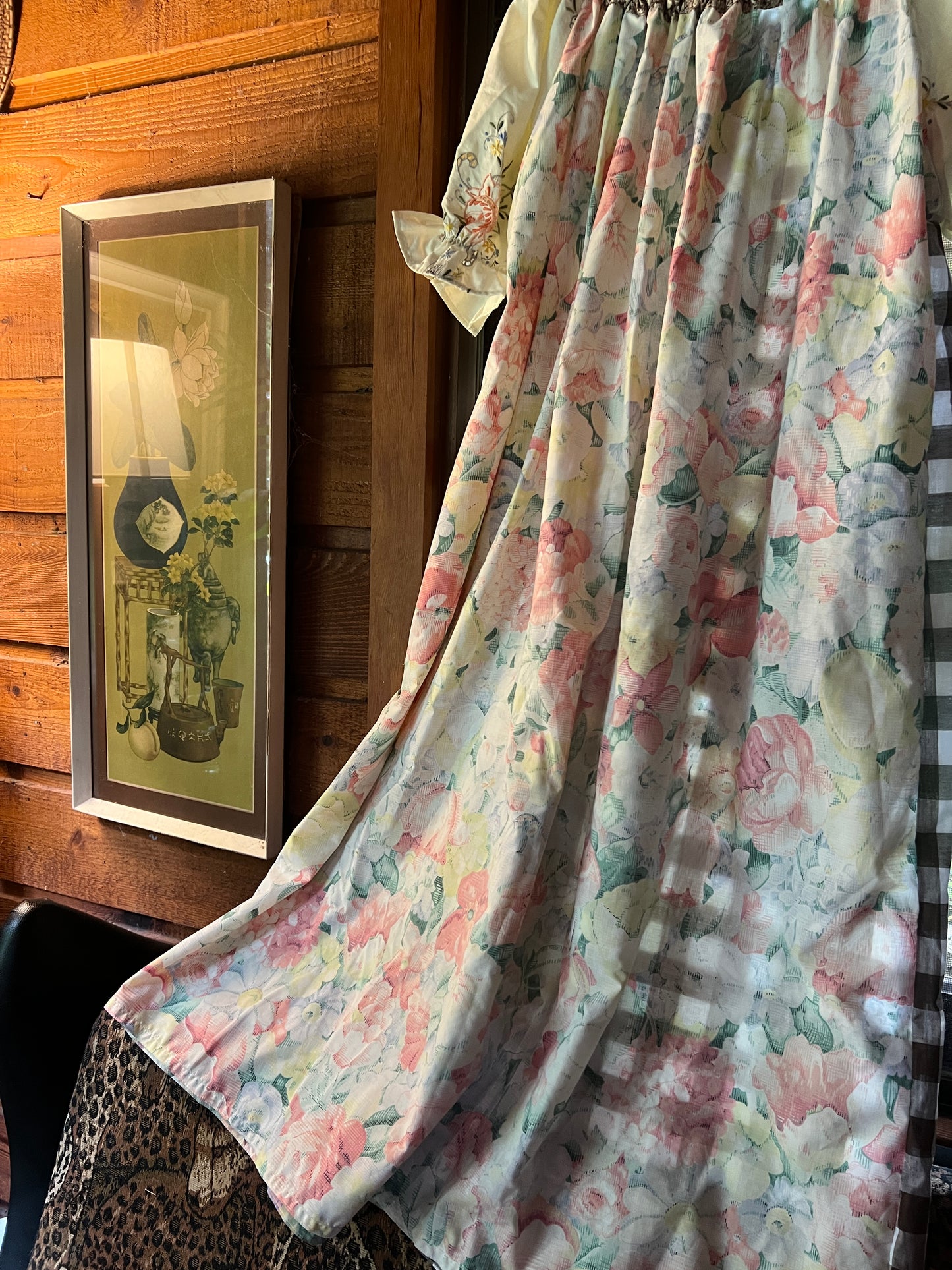 Cocoa Gingham Smock