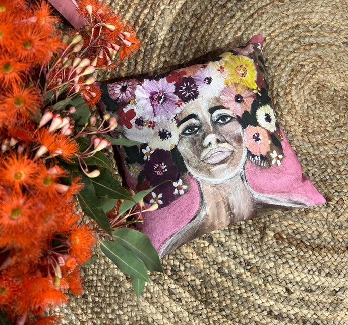 Flower Lady Cushion