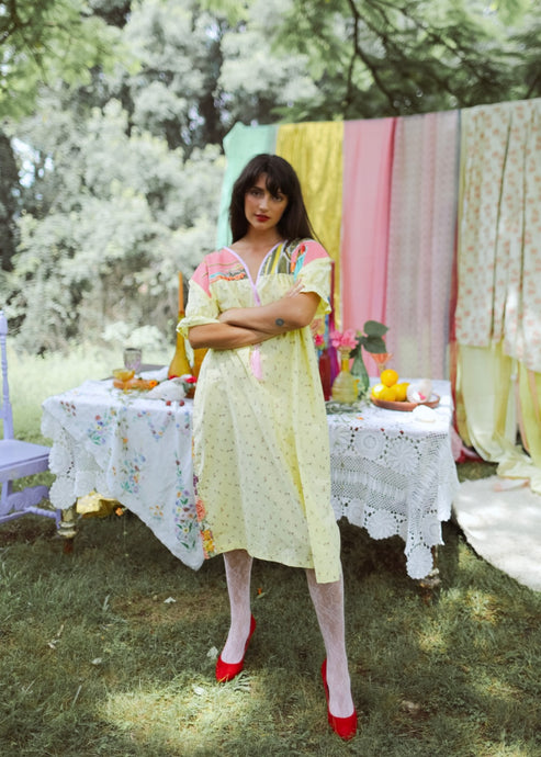 Lemon Slice Daisy Dress