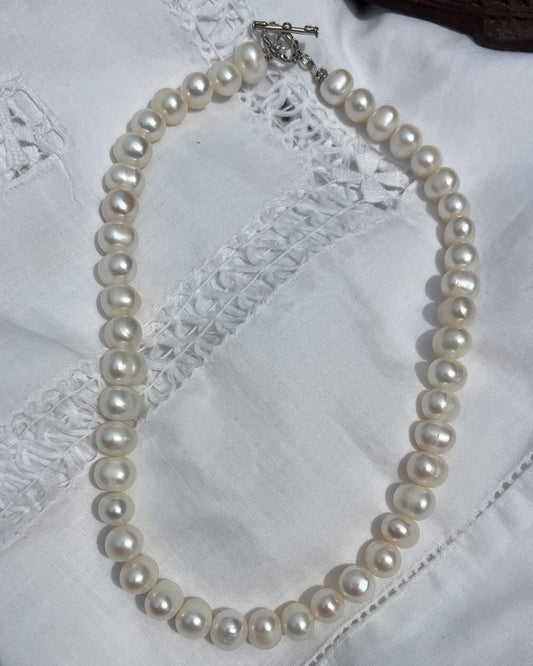 Ivory Heirloom Pearl Necklace
