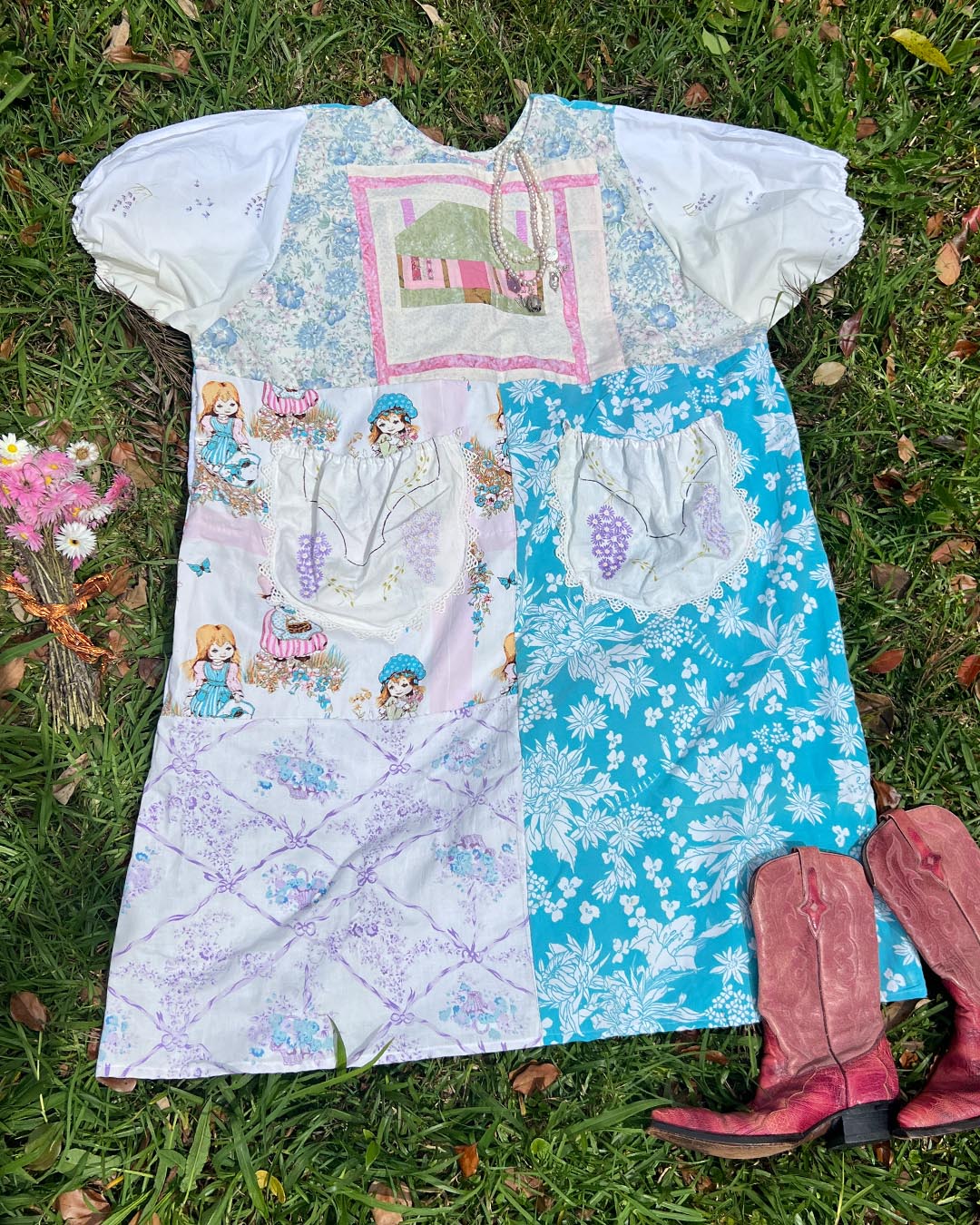 Quilt Top Dress - Home Sweet Home