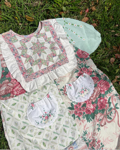 Quilt Top Dress - Rose