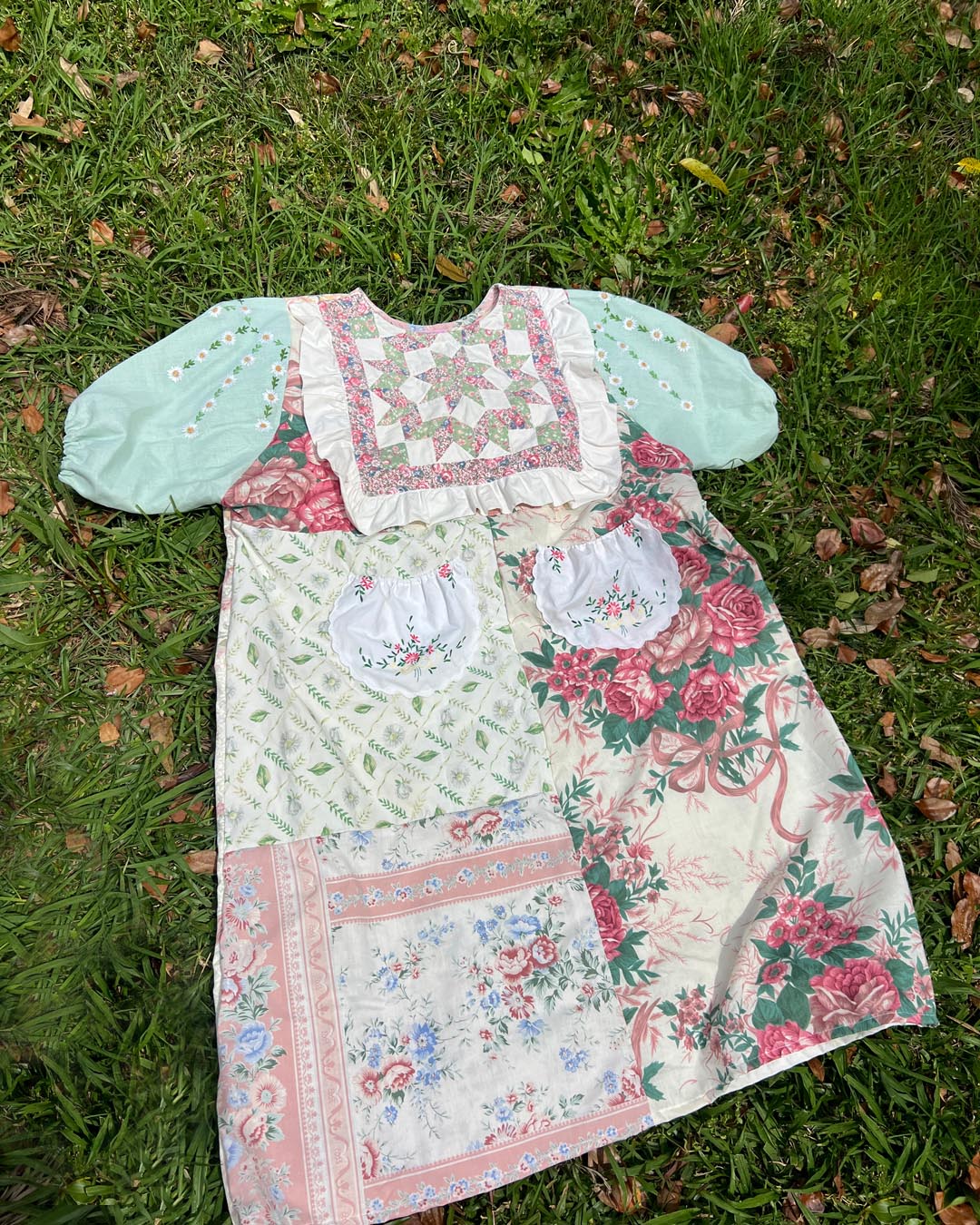 Quilt Top Dress - Rose