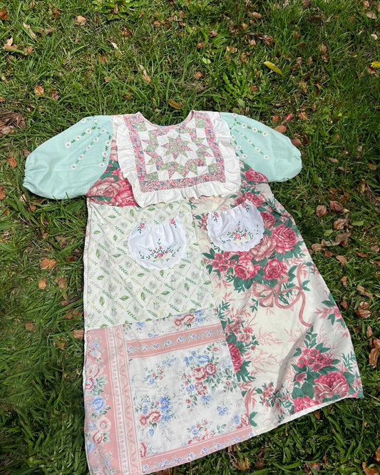 Quilt Top Dress - Rose