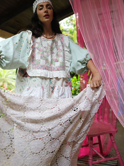 Quilt Top Dress - Rose