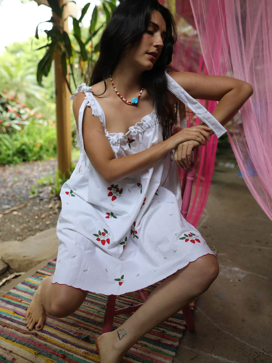 Strawberry Mini Smock