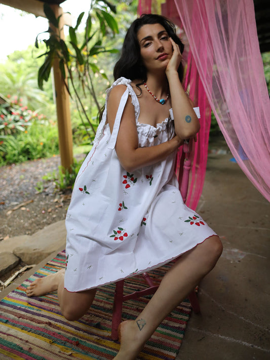 Strawberry Mini Smock