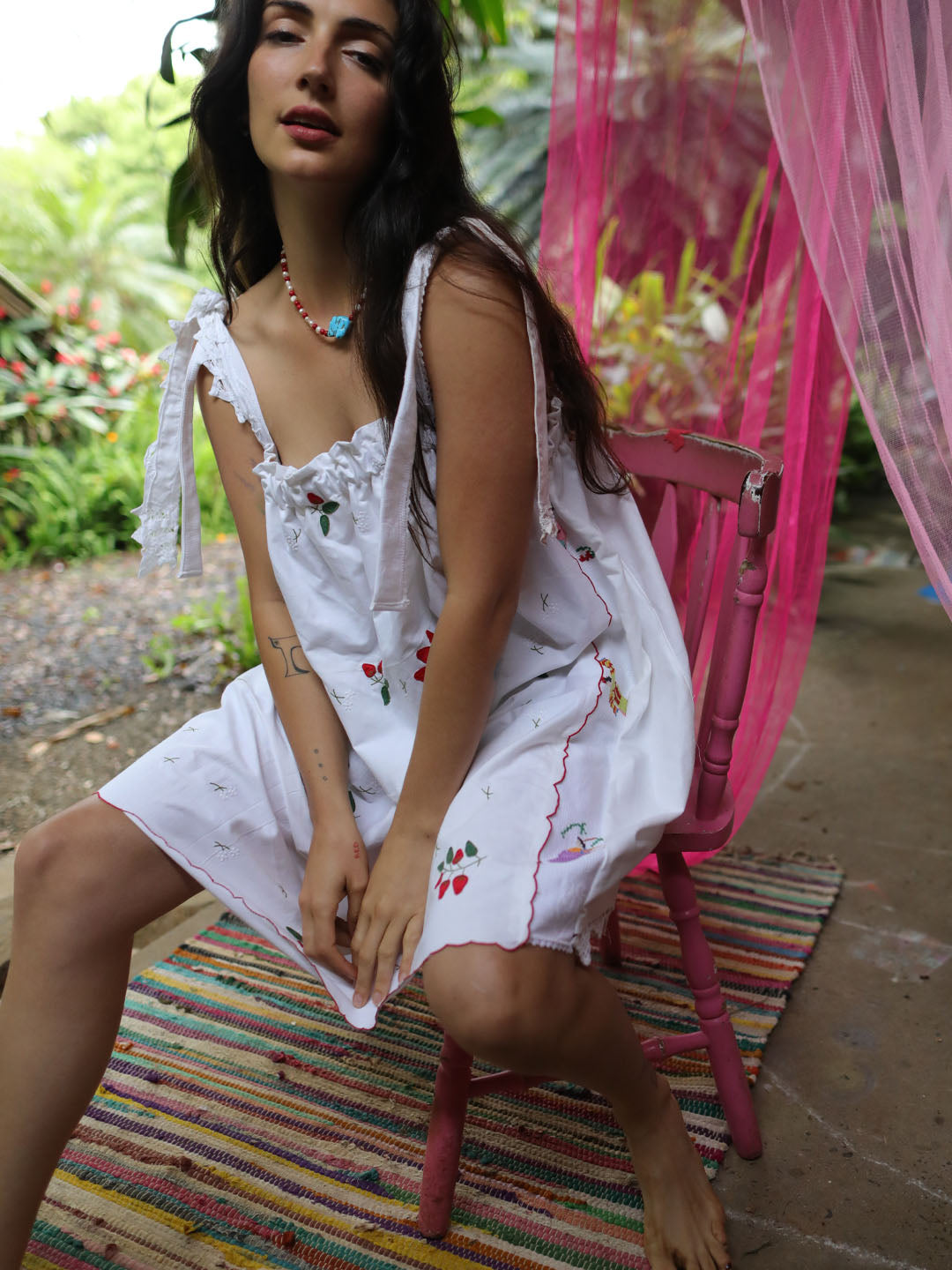 Strawberry Mini Smock