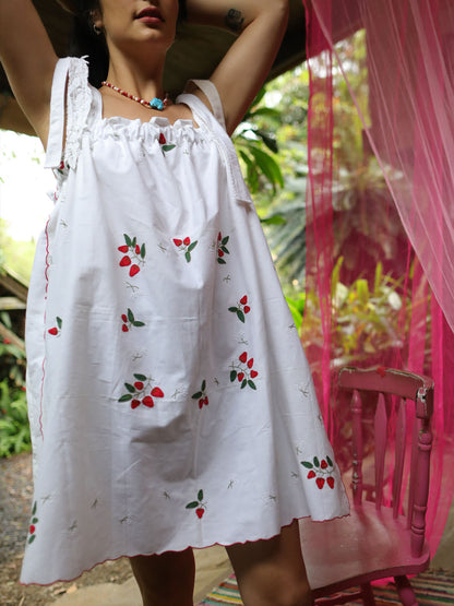 Strawberry Mini Smock