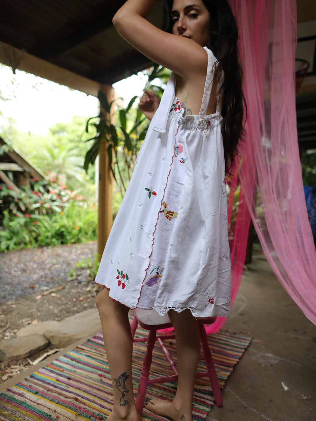 Strawberry Mini Smock
