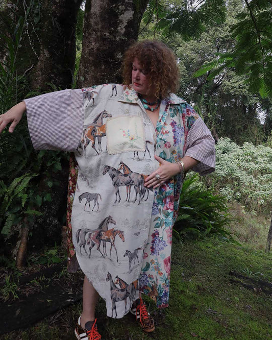 Horseback Shirt Dress