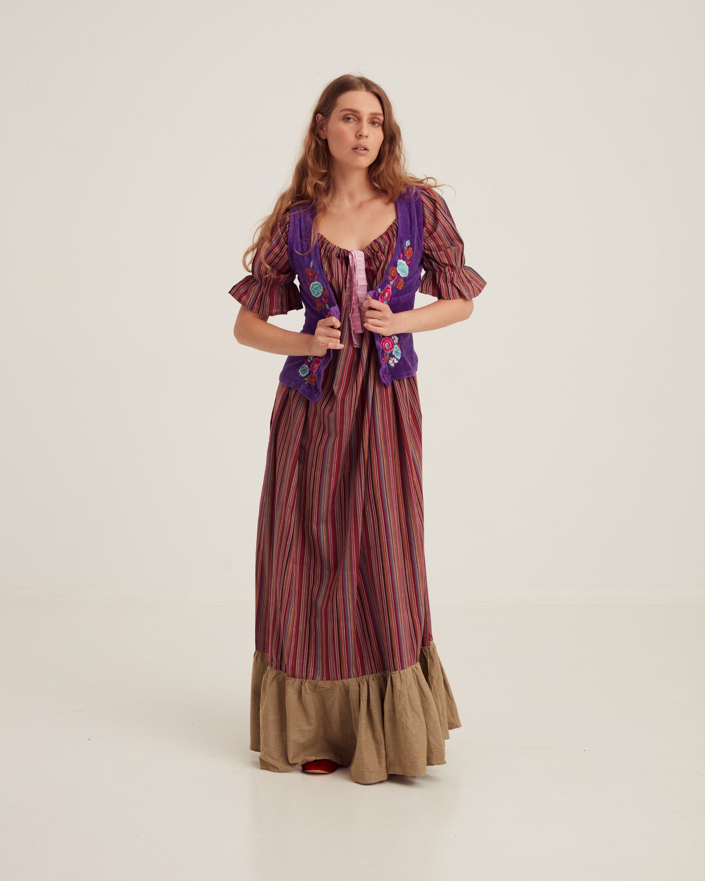 Wine Tiramisu Dress