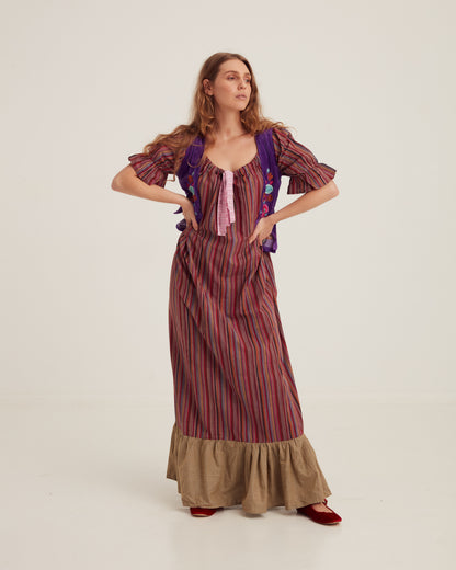 Wine Tiramisu Dress