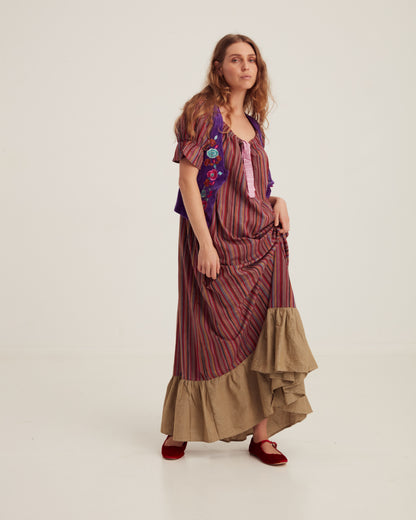 Wine Tiramisu Dress