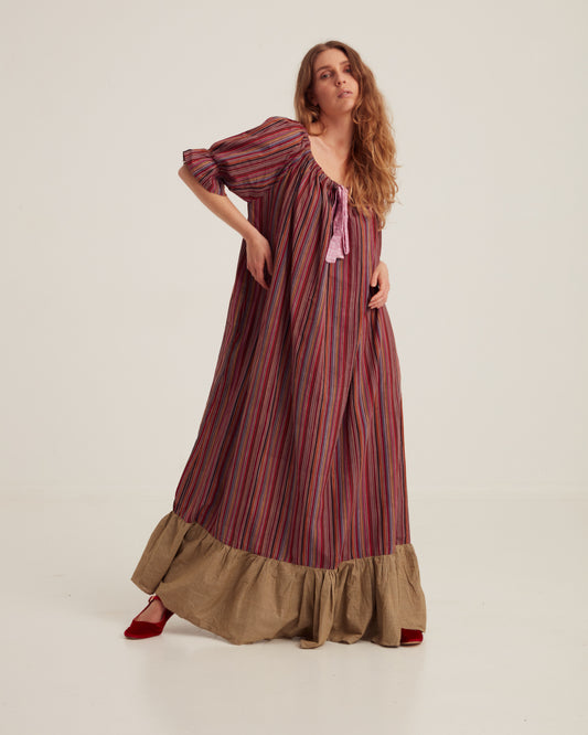 Wine Tiramisu Dress