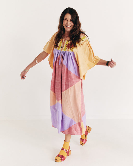 Sunshine Kaleidoscope Dress